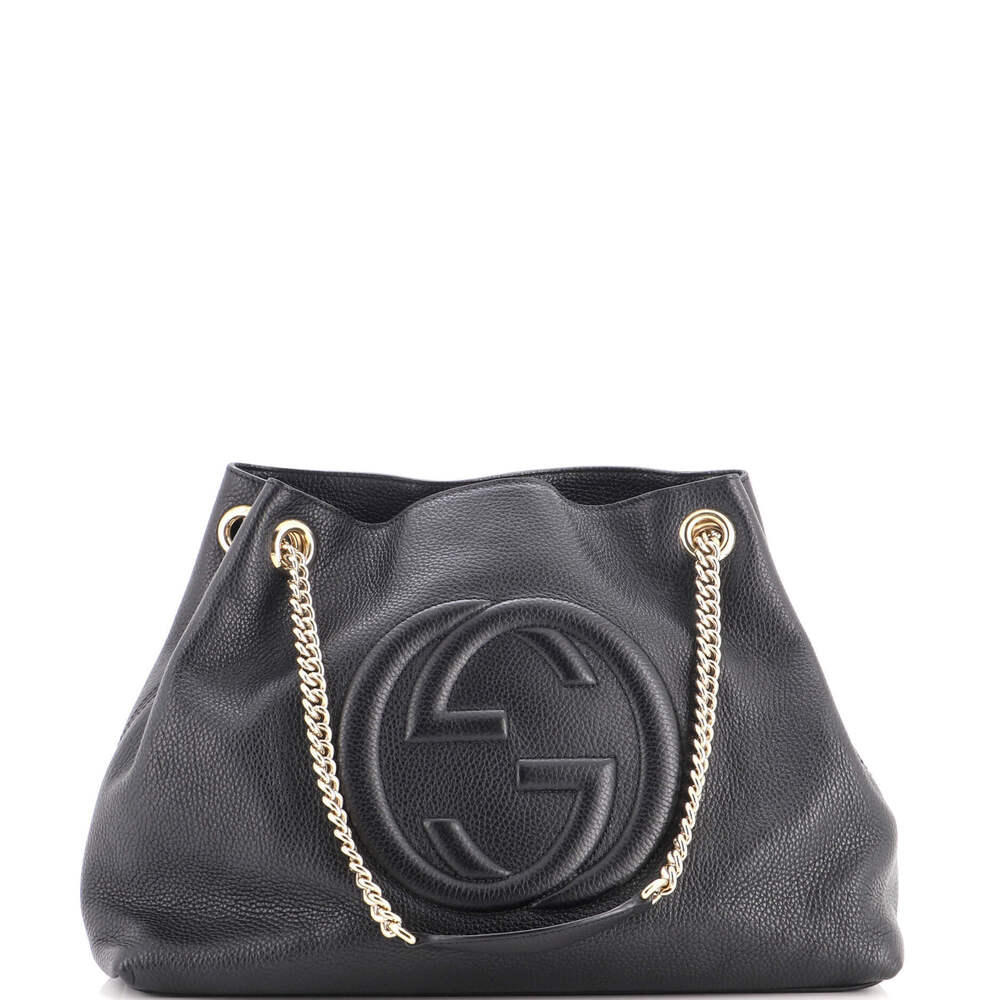 Gucci Medium Soho Chain Strap Shoulder Bag Leather